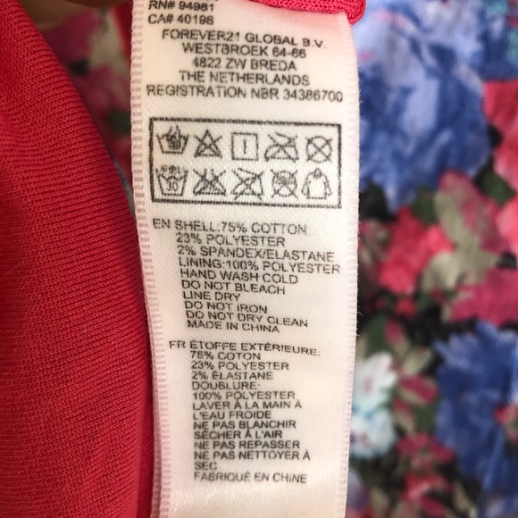 Forever 21 Pink Floral Bodycon Shift Dress Medium - Picture 7 of 8